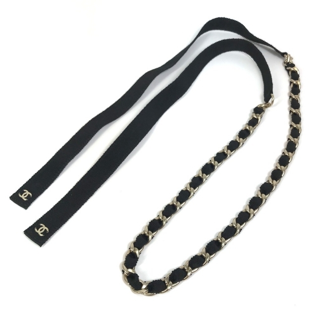 CHANEL - シャネル CHANEL チェーンベルト リボン CC ココマーク G20C