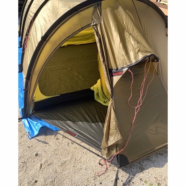 HILLEBERG(ヒルバーグ)のタカさん様専用‼︎  ケロン4GT サンド　フットプリント付き　ヒルバーグ　 スポーツ/アウトドアのアウトドア(テント/タープ)の商品写真