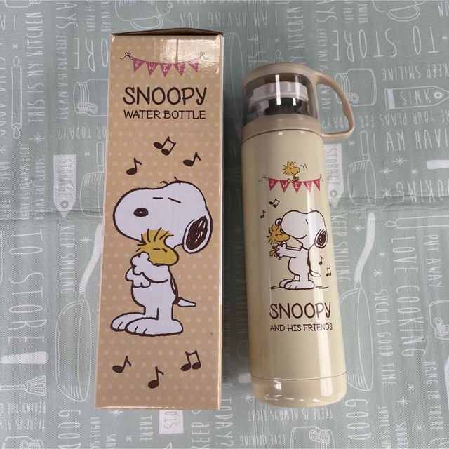 スヌーピー　SNOOPY　ステンレス水筒　ステンレスボトル　コップ付き | フリマアプリ ラクマ