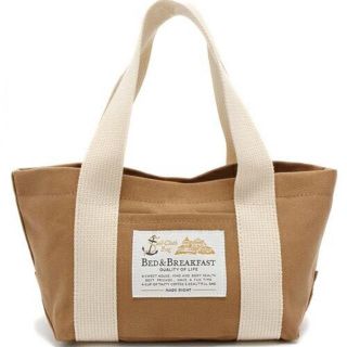 ベッドアンドブレックファスト(BED&BREAKFAST)のSail Cloth Bag Small ベージュ B&B(トートバッグ)