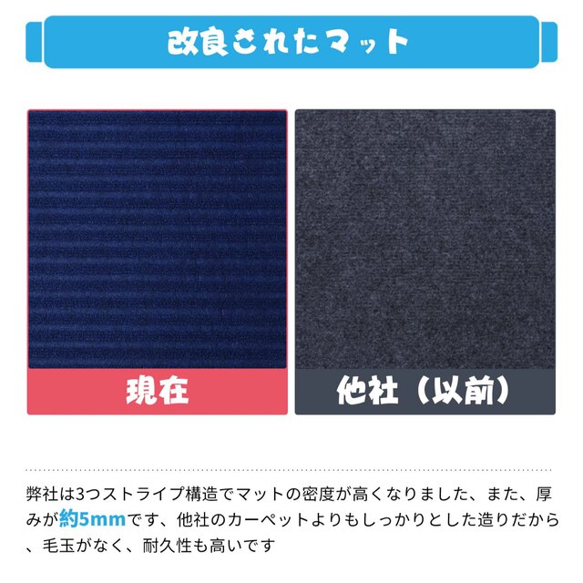 ❤️大特価❤️ジョイントマット タイルカーペット 洗濯OK 防音マット 30枚 インテリア/住まい/日用品のラグ/カーペット/マット(カーペット)の商品写真