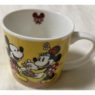 ディズニー(Disney)のミッキー＆ミニー　マグカップ(グラス/カップ)