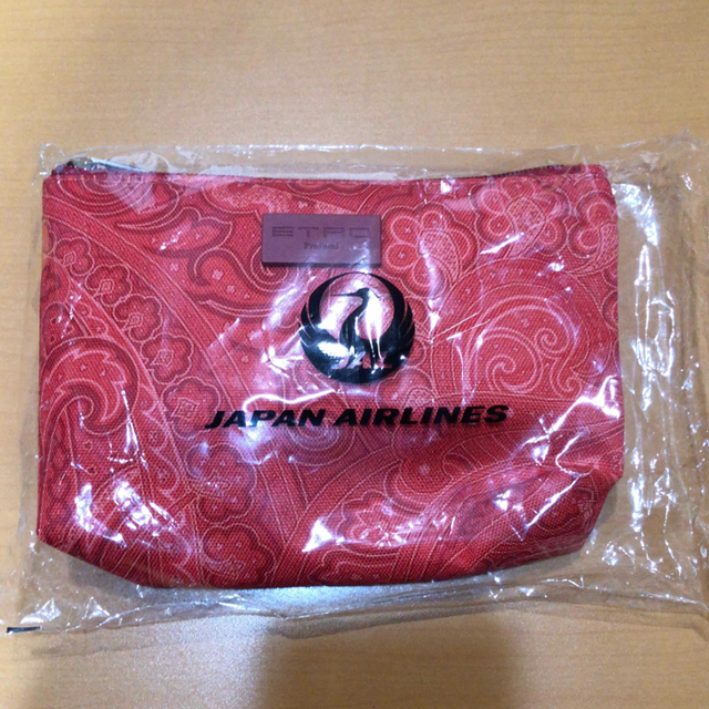 JAL(日本航空)(ジャル(ニホンコウクウ))のETRO エトロ × JAL ポーチ レディースのファッション小物(ポーチ)の商品写真