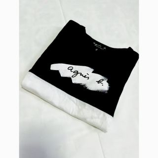 アニエスベー(agnes b.)のアニエスベー アンファン キッズ ロゴ Tシャツ(Tシャツ/カットソー)