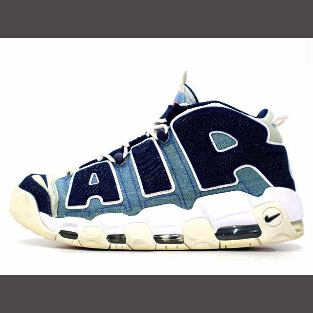 スニーカー NIKE NIKE AIR MORE UPTEMPO 96 QS DENIMの通販 by 世界's