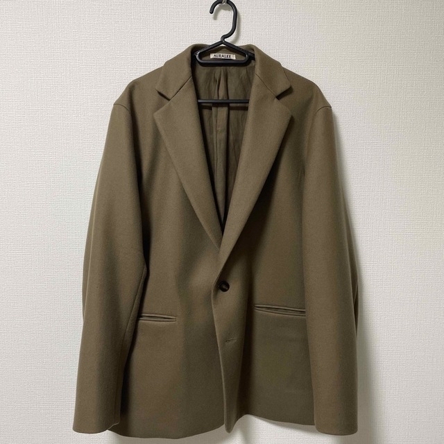 AURALEE Light Melton Jacket オーラリー テーラードジャケット AURALEE Light Melton Jacket オーラリー テーラードジャケット