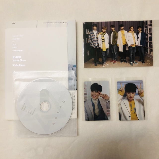 ASTRO(アストロ)のASTRO 四季アルバム　Winter Dream 白 エンタメ/ホビーのCD(K-POP/アジア)の商品写真