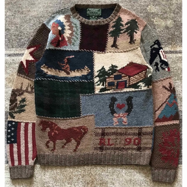 RALPH LAUREN COUNTRY ニット-