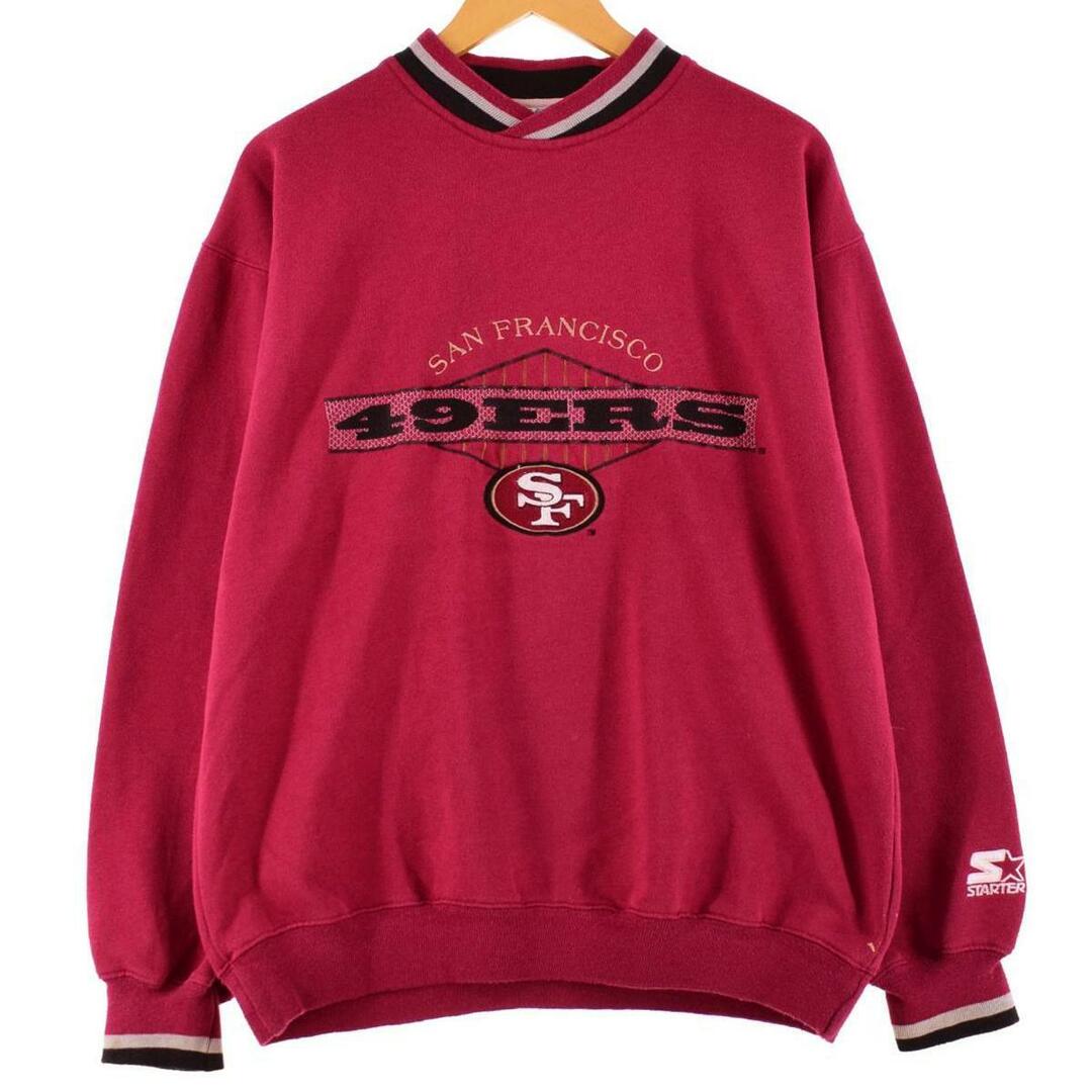 STARTER - 古着 スターター Starter NFL SANFRANCISCO 49ERS