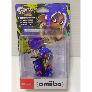 ニンテンドースイッチ(Nintendo Switch)のオクトリング　amiibo アミーボ　スプラトゥーン3 ブルー　新品未開封(ゲームキャラクター)