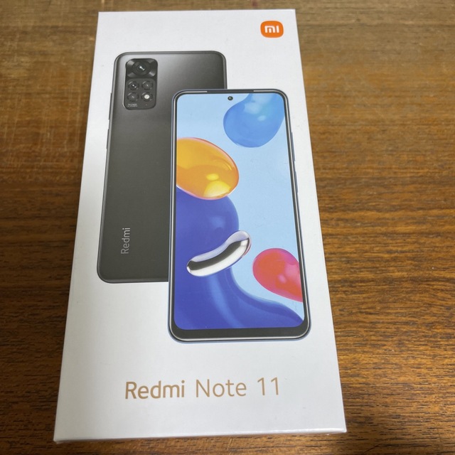 スマートフォン本体未使用★Xiaomi Redmi Note 11★グラファイトグレー★SIMフリ