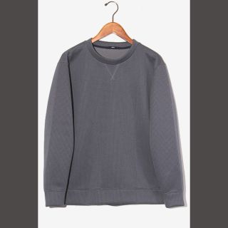 シップス(SHIPS)のシップス クルーネック プルオーバートレーナー L GRAY グレー  /◆(その他)