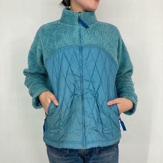 パタゴニア(patagonia)の古着 00年製 パタゴニア Patagonia フリース×キルトジャケット 27440FA00 フリースジャケット USA製 レディースM /eaa288838(その他)