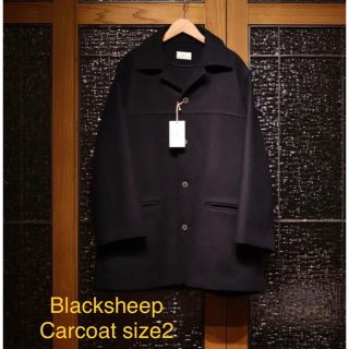 HERILL 22AW ブラックシープメルトンカーコート