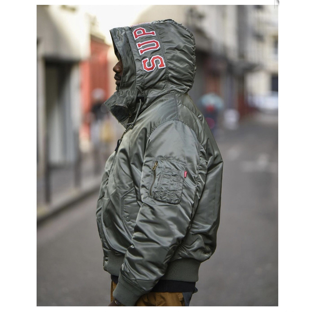 Supreme Hooded MA-1 シュプリーム フーデッド ジャケット 6