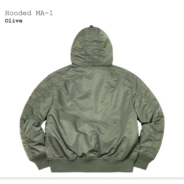 Supreme Hooded MA-1 シュプリーム フーデッド ジャケット 2