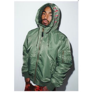 Supreme - Supreme Hooded MA-1 シュプリーム フーデッド ジャケットの ...