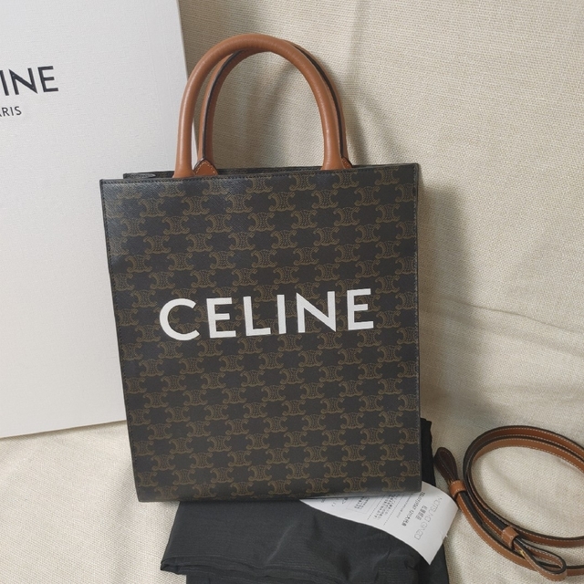 特価商品 celine - CELINE セリーヌ メンズ トートバッグ トリオンフ