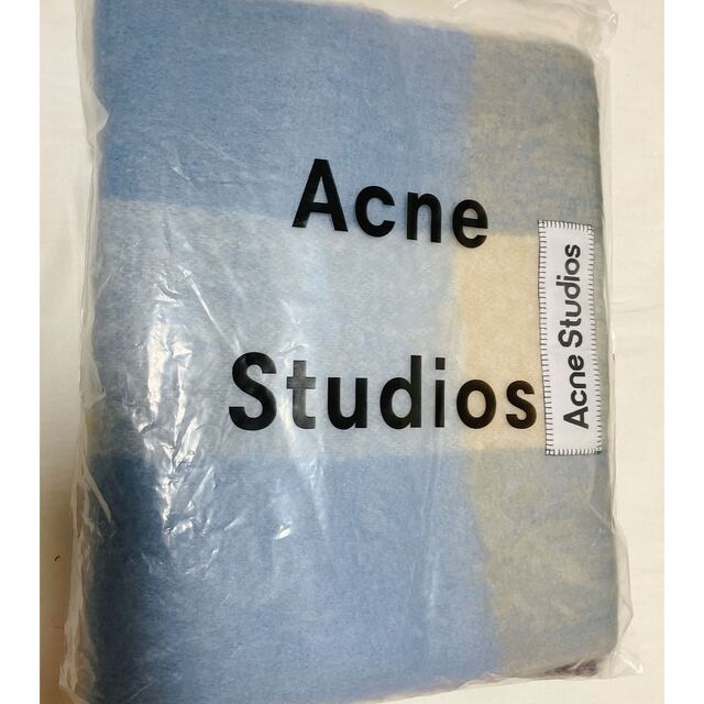 Acne Studios(アクネストゥディオズ)のAcne Studios マフラー  水色 レディースのファッション小物(マフラー/ショール)の商品写真