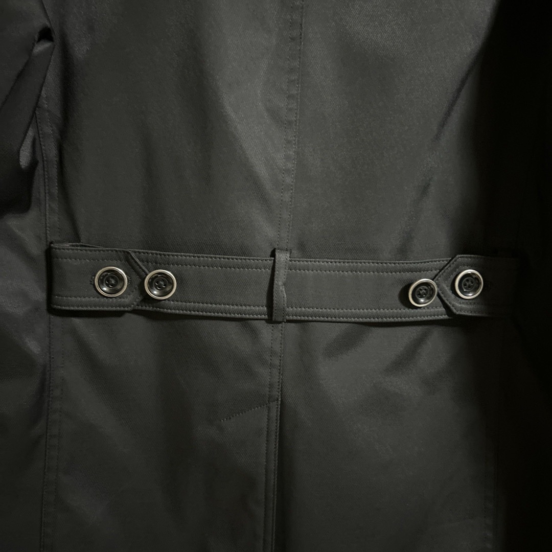 AOKI(アオキ)のLES MUES メンズコート　ブラックS メンズのジャケット/アウター(ステンカラーコート)の商品写真