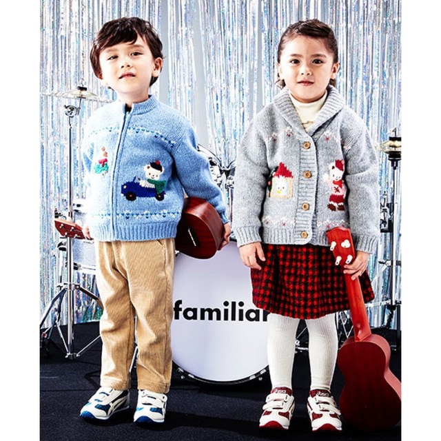 タグ付き新品☆ファミリアのジャケット(346342)【Fami&Lia】☆100