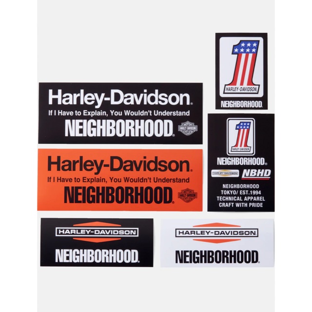 NEIGHBORHOOD(ネイバーフッド)のネイバーフッド22AW HARLEY-DAVIDSONステッカーセット　新品 メンズのメンズ その他(その他)の商品写真