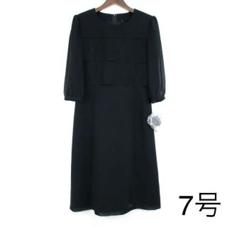 SORITEAL  WHITE LABEL　ソリテール　ワンピース7号　S(礼服/喪服)