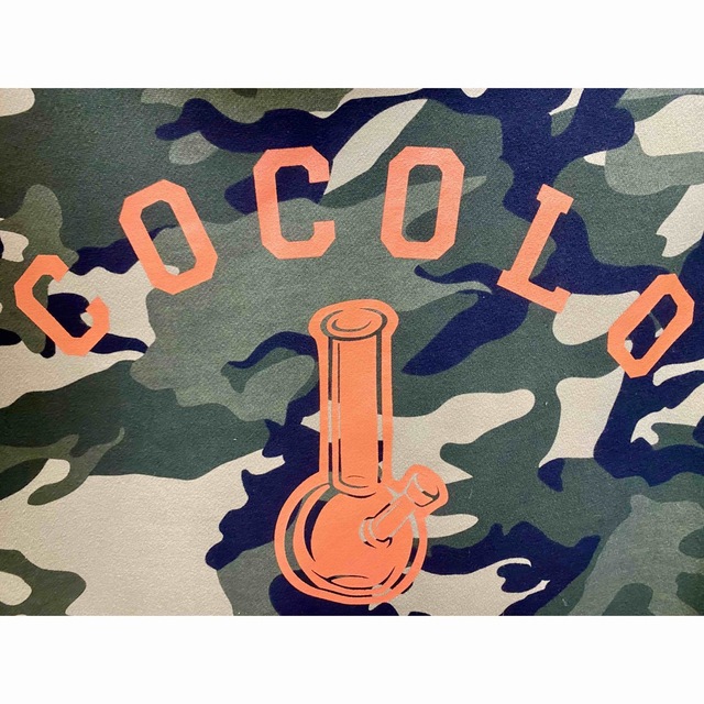 美品　パーカー　COCOLO BLAND ココロブランド　迷彩　XL