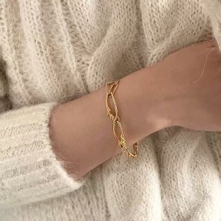 ドゥーズィエムクラス(DEUXIEME CLASSE)の【新品】chain torsion bracelet / gold(ブレスレット/バングル)