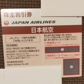 ジャル(ニホンコウクウ)(JAL(日本航空))の日本航空　株主優待券(その他)
