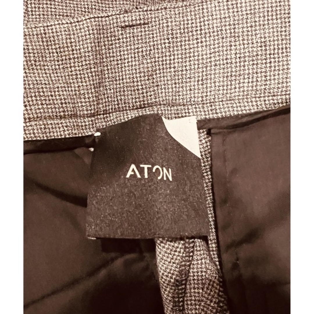 ATON(エイトン)のATON ウールテーパードパンツ+ Graphpaperセット メンズのパンツ(その他)の商品写真