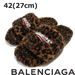 バレンシアガ(Balenciaga)の新品 BALENCIAGA FURRY SLIDE サンダル(サンダル)