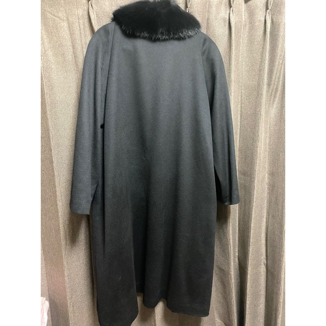 BALMAIN バルマン ロングコート カシミヤ シルク M BALMAIN バルマン ロングコート カシミヤ シルク M