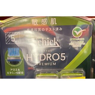 シック schick ハイドロ5 プレミアム 敏感肌 替刃16個 新品(カミソリ)