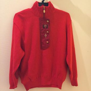 マンシングウェア(Munsingwear)のマンシングウェア 赤セーター(ニット/セーター)