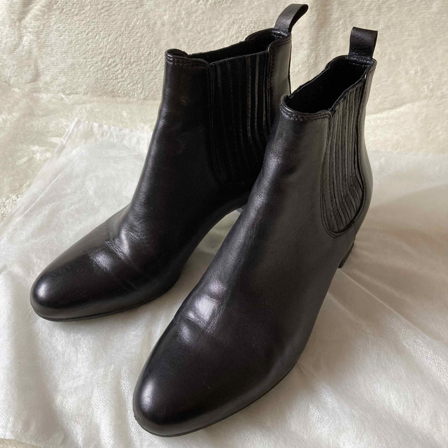 ☆美品☆ファビオルスコーニサイドゴアブーツ☆オールレザー☆黒☆ ☆美品☆ファビオルスコーニサイドゴアブーツ☆オールレザー☆黒☆