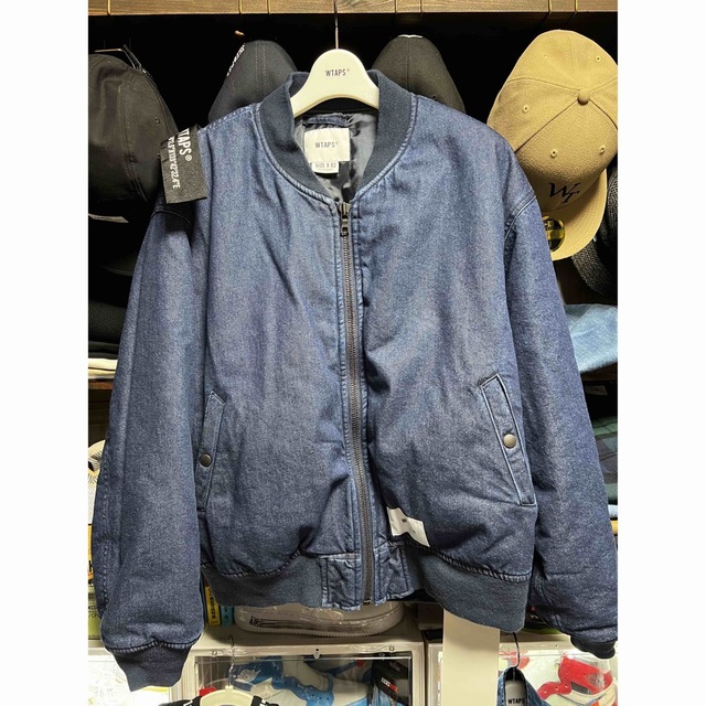 オイルペイント WTAPS JFW-04 JACKET デニムジャケット ブラック