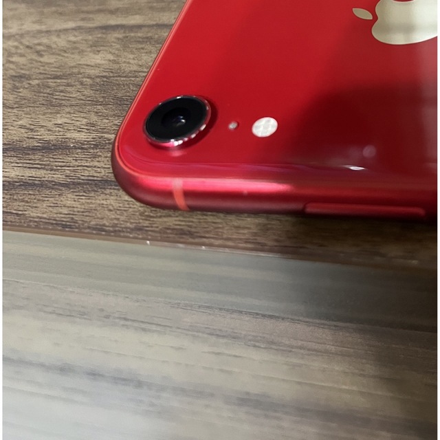 iPhone(アイフォーン)のiPhone XR 64GB RED 赤 スマホ/家電/カメラのスマートフォン/携帯電話(スマートフォン本体)の商品写真