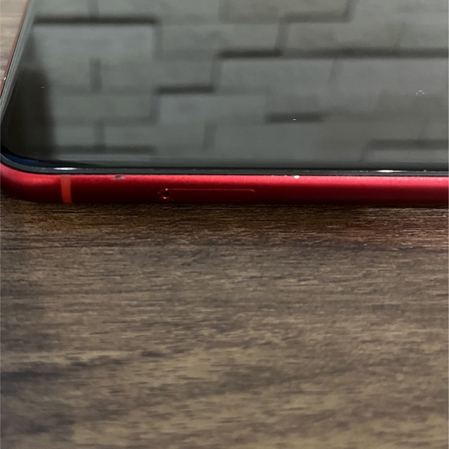 iPhone(アイフォーン)のiPhone XR 64GB RED 赤 スマホ/家電/カメラのスマートフォン/携帯電話(スマートフォン本体)の商品写真