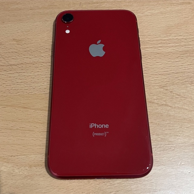 iPhone(アイフォーン)のiPhone XR 64GB RED 赤 スマホ/家電/カメラのスマートフォン/携帯電話(スマートフォン本体)の商品写真