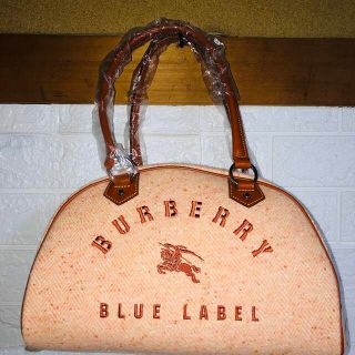 バーバリーブルーレーベル(BURBERRY BLUE LABEL)のバーバリーブルーレーベル　ミニボストンバック新品未使用品タグ付き(ボストンバッグ)