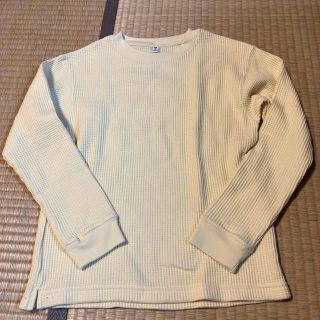 ユニクロ(UNIQLO)のUNIQLO  ワッフルロンT  140(Tシャツ/カットソー)