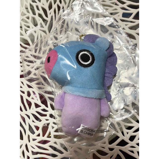 BT21(ビーティーイシビル)のBT21 ふわふわマスコット MANG マン 新品未使用 エンタメ/ホビーのおもちゃ/ぬいぐるみ(キャラクターグッズ)の商品写真