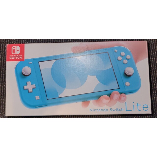Nintendo Switch(ニンテンドースイッチ)のNintendo Switch  Lite ターコイズ　32GBSDカード付き エンタメ/ホビーのゲームソフト/ゲーム機本体(家庭用ゲーム機本体)の商品写真