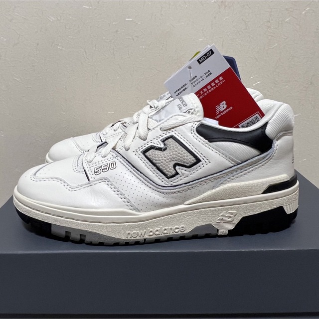 New Balance - NewBalance BB 550 LWT ホワイト ニューバランス 22.5の