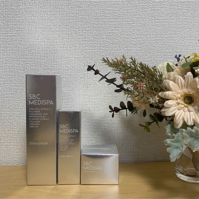 新品未使用◎SBC MEDISPA 化粧水・美容液・クリーム3点セット