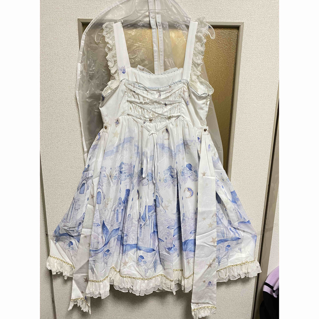 クジラ柄 ゴスロリロリータ lolita 洋服 可愛い 萌え ワンピース レディースのワンピース(ミニワンピース)の商品写真