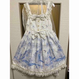 クジラ柄 ゴスロリロリータ lolita 洋服 可愛い 萌え ワンピース(ミニワンピース)