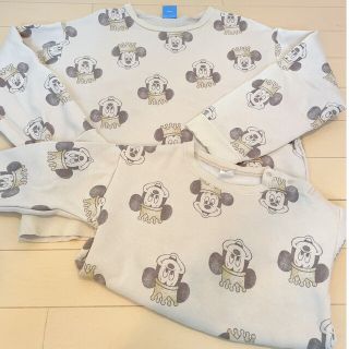 ディズニー(Disney)のミッキーペアトレーナー(Tシャツ/カットソー)