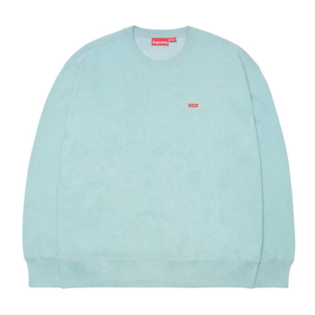 はライトス Supreme - Supreme Small Box Crewneck Light Slateの ムスモール